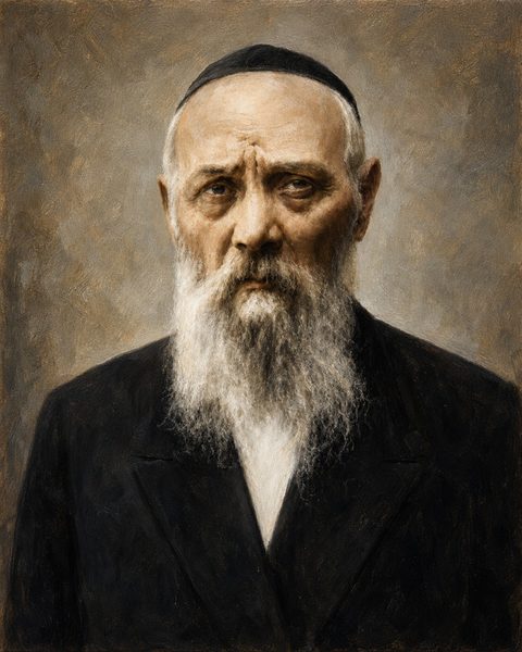 Portrait of Reb Levi Yitzchok Schneerson